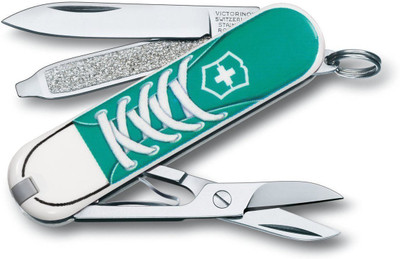 

Victorinox Blister Range 7 Function (translucent Blue) Swiss Army Knife