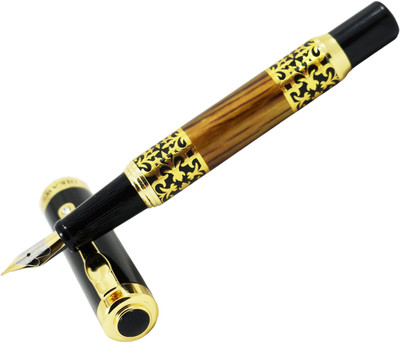 

Dikawen Bamboo Finish Special Designer Collection Unique Fountain Pen