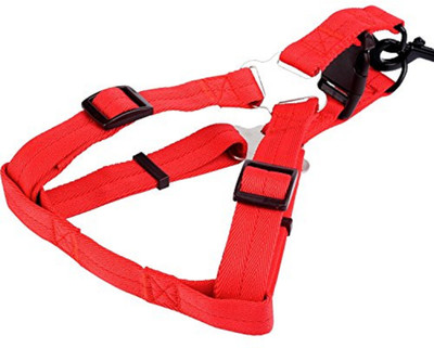 

Foodie Puppies Dog Standard Harness(, Red