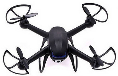 

iZED Selfie Drone remote controlled quadcopter with a realtime view on mobile hd camera and extra battery backupand mobile holder(Black)