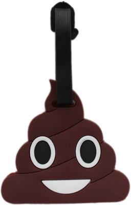 

Tootpado Luggage Tag Potty Emoji - Brown (LNTg218) Luggage Tag(Brown)