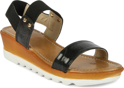 

Shooz Women Black Wedges
