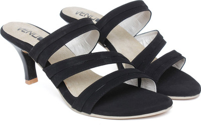 

Vendoz Women Black Heels