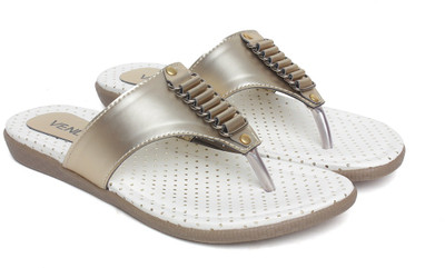 

Vendoz Women Golden Flats