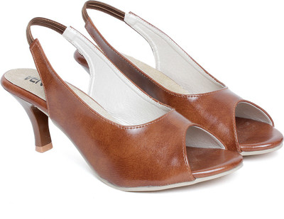 

Vendoz Women Tan Heels