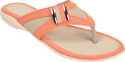 

With The Fashion Women Orange Flats