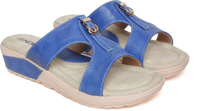 

Vendoz Women Blue Wedges