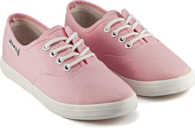 

DeVEE Go Simple & Solid Flamingo Pink Sneakers For Women(Pink