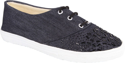 

tryfeet Black Denim Casuals Casuals For Women(Black