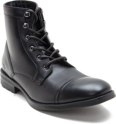 Bond Street By Red Tape Boots For Men(Black)