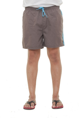 OLD KHAKI Solid Men Brown Basic Shorts