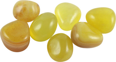 

estore 100 Gm 100% Natural yellow Golden Quartz tumble Stone Crystal Healing Gemstone for releasing negative emotions sorrow and grief,for bring fortune and personal strength Decorative Showpiece - 2 cm(Stoneware, Yellow)