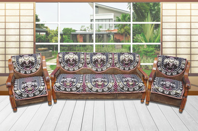 

ABhomedecor Cotton Sofa Cover(Multicolor Pack of 6)