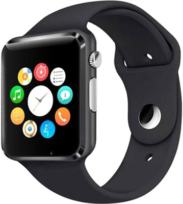 

ESTAR Presenting Bluetooth Smartwatch with Sim- Card Support Compatible with karboon Titanium Hexa, Black Smartwatch(Black Strap Free Size)