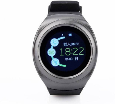 

ESTAR Presenting Bluetooth Smartwatch with Sim- Card Support Compatible with karboon A12 Plus, Black Smartwatch(Black Strap Free Size)