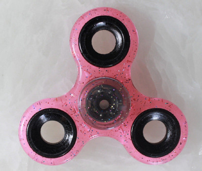 

ONMART Fidget Spinner Transparent Hand Spinner Ultra Speed Tri-Spinner Toy Premium quality(Multicolor)