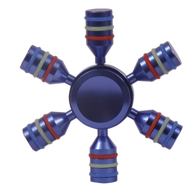 

GOR Piston 6-Sided Detachable Arm Blue Fidget Spinner +4 Yrs(Blue)
