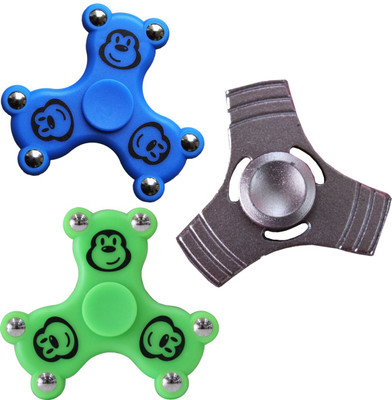 

Toys Factory Set Of 3 Combo spinner-TFNS00114(Multicolor)