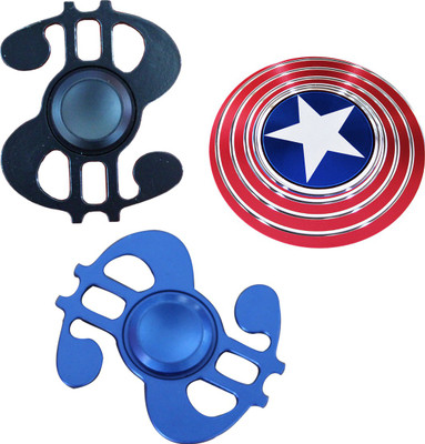 

Toys Factory Set Of 3 Combo spinner-TFNS00127(Multicolor)
