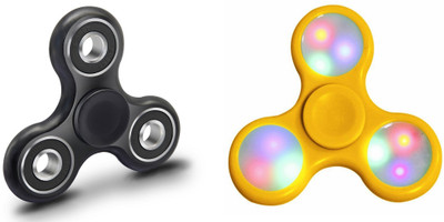 

MADHUR Super Quality Top Selling Fidget Spinner(Black, Yellow)