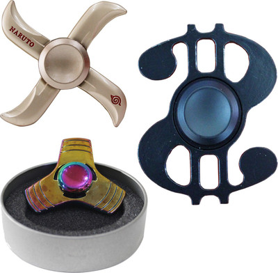 

Toys Factory Set Of 3 Combo spinner-TFNS0097(Multicolor)