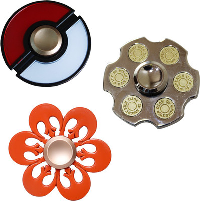 

Toys Factory Set Of 3 Combo spinner-TFNS00122(Multicolor)