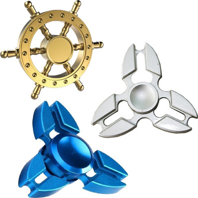

Toys Factory Set Of 3 Combo spinner-TFNS00108(Multicolor)