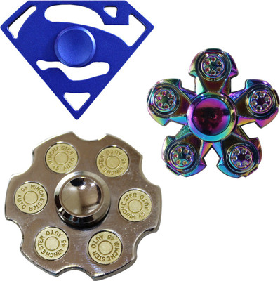 

Toys Factory Set Of 3 Combo spinner-TFNS00101(Multicolor)