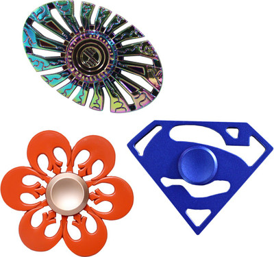 

Toys Factory Set Of 3 Combo spinner-TFNS00126(Multicolor)