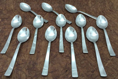 

Sayee Table Spoon Shining Stainless Steel Spoon Stainless Steel Table Spoon Set(Pack of 12)