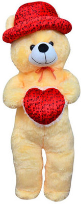 

Samayra Toys 5 Feet Large Butter Teddy Bear - 150 cm(Beige)