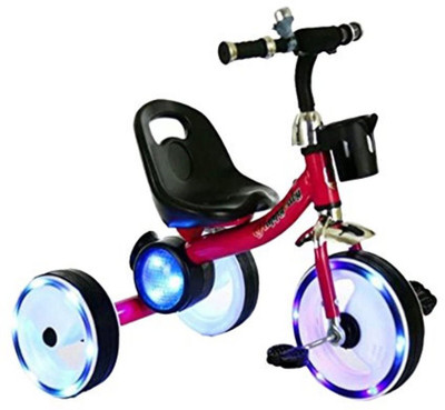 

Bluday Red Led Tricycle for Kids 1 to 4 Years Red Led Tricycle for Kids 1 to 4 Years Tricycle(Red)