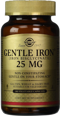 

Solgar GENTLE IRON 25 MG 180 Nos(180 No)