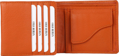 

Colo Berlin Men Tan Genuine Leather Wallet(8 Card Slots)