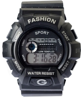 VITREND Fashion-G-Date-day-alaram-stranded Display Digital Watch - For Men & Women Black Watch  - For Men & Women   Watches  (Vitrend)