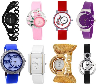 keepkart KK COMBO Special _ 8 Designer Rich Look For Woman And Girls Analog Watch  - For Girls   Watches  (Keepkart)