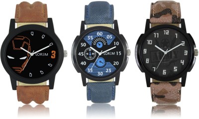 LEGENDDEAL New LR02-03-04 Exclsive Best Stylish Combo Analog Watch  - For Boys   Watches  (LEGENDDEAL)
