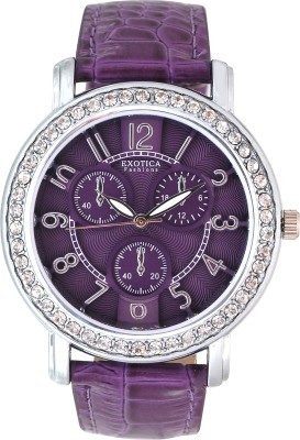 Exotica Fashion RB-EF-70-Crono-Purple Analog Watch  - For Girls   Watches  (Exotica Fashion)