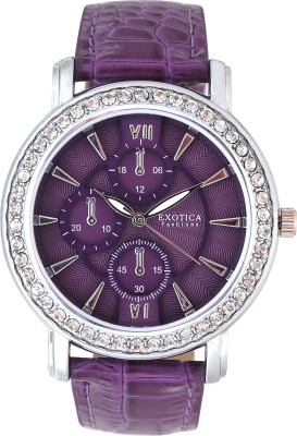 Exotica Fashion RB-EF-70-Crono-2-Purple Analog Watch  - For Girls   Watches  (Exotica Fashion)