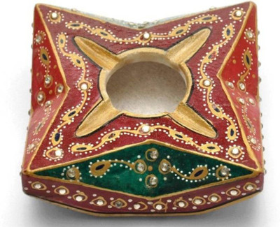 

Madhav Multicolor Marble Ashtray(Pack of 1)