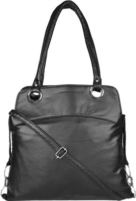 Styles Creation Women Casual Black PU Sling Bag