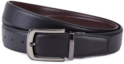 

Cyclone Men Casual Black Genuine Leather Belt