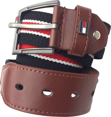 

FRIENDS & COMPANY Men Casual, Party, Formal Brown, Red, White Canvas Belt