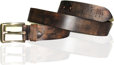 

ARUNITA Men Casual Brown Genuine Leather Belt