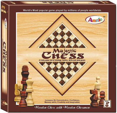 

Goyal Majestic Wooden Chess Board Game
