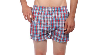 Semantic Checkered Men Boxer