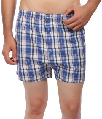 Semantic Checkered Men Boxer