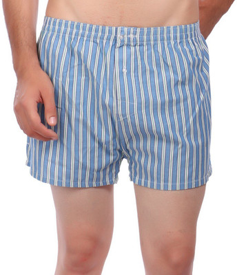 Semantic Striped Men Boxer