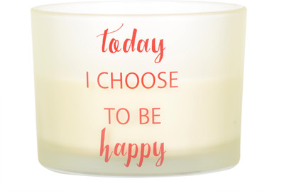 

Scrafts White Happy Candle Candle(White, Pack of 1)