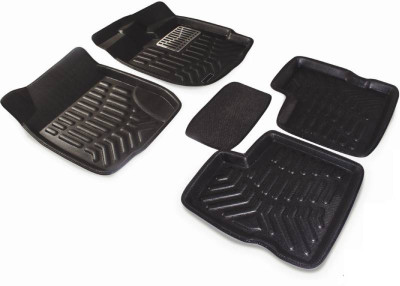 Printo Fine India Plastic Standard Mat For  Maruti Suzuki Swift Dzire(Black)